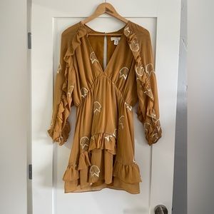 Long sleeve mini dress - never worn